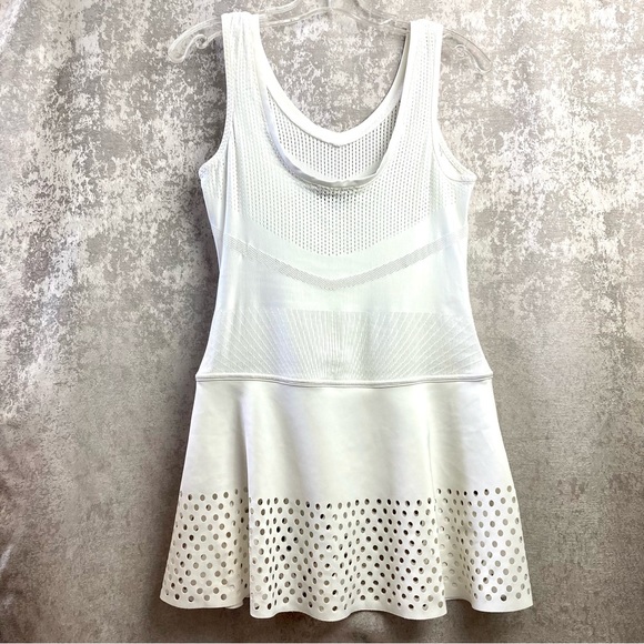 ADIDAS by Stella McCartney “Barricade” White Tennis Dress. - Picture 4 of 10
